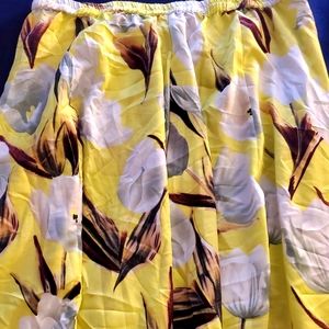 Long Flowy Maxi Skirt Size L